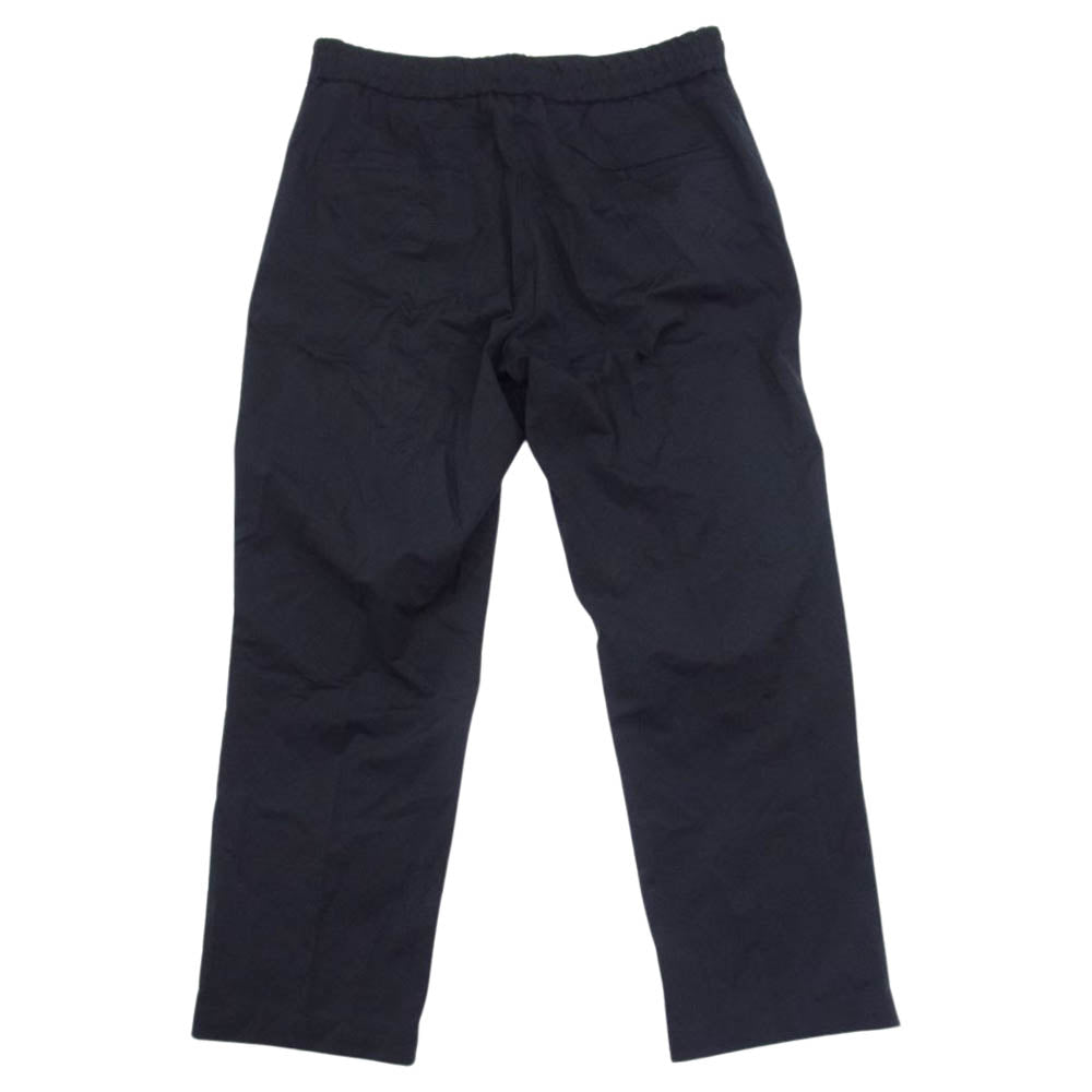 ベルウィッチ MG1751X ストレッチ ナイロン ノープリーツ リラックス パンツ NERONE ブラック系 48【中古】