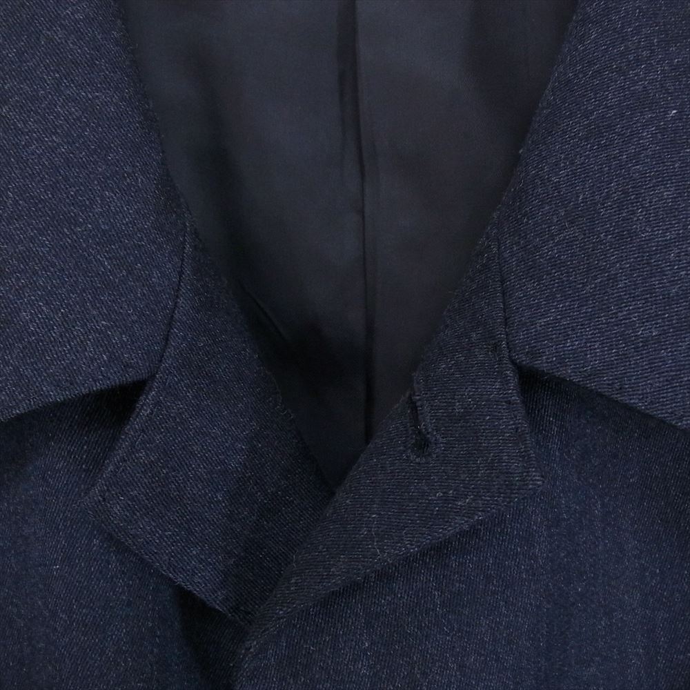 Paul Smith ポール・スミス PC-MV-80646 COLLECTION コレクション メランジウール バルカラー コート ネイビー系 L【中古】