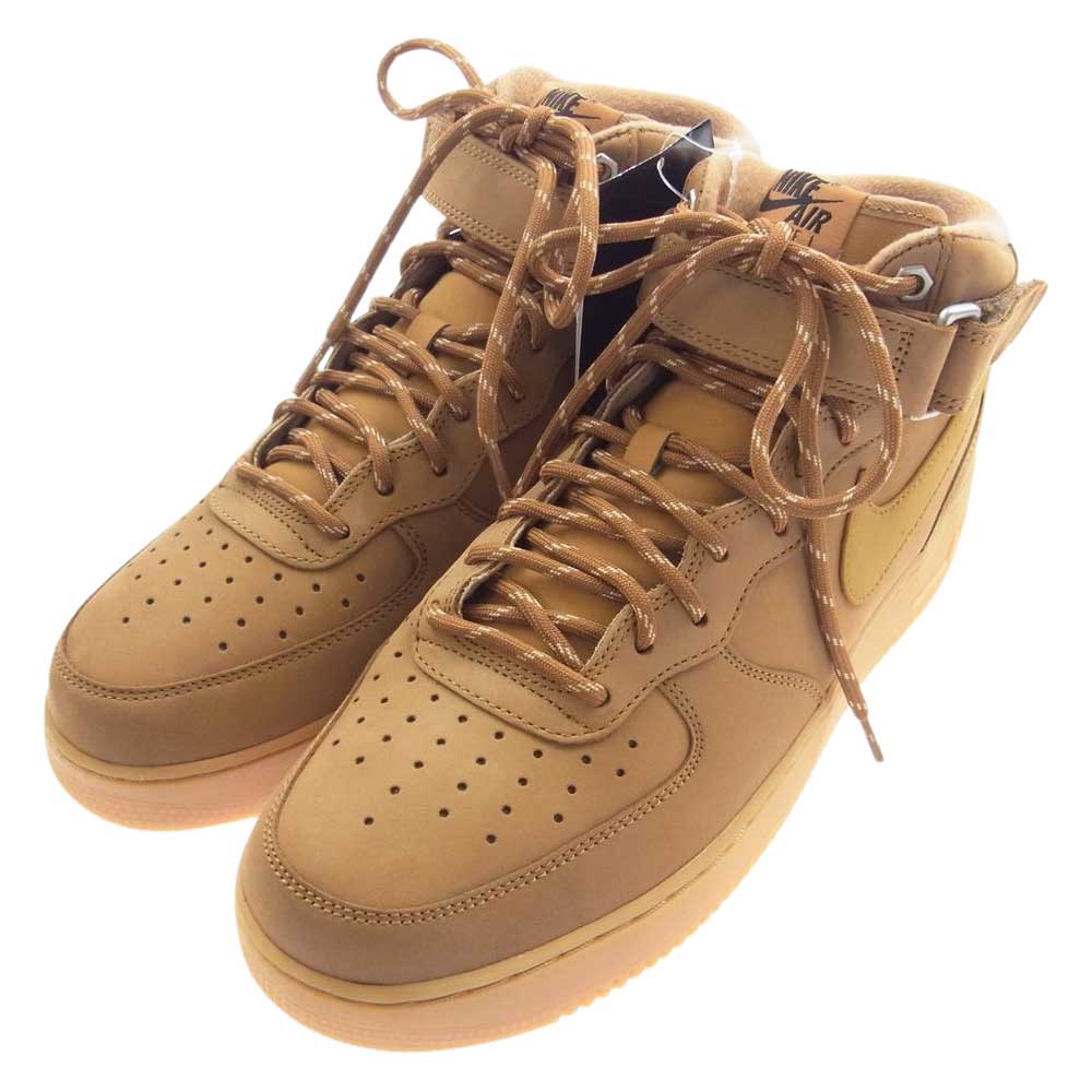 NIKE ナイキ DJ9158-200 AIR FORCE 1 MID 07 WB エア フォース 1 ミッド 07 WB フラックス スニーカー ライトブラウン系 28.5cm【新古品】【未使用】【中古】