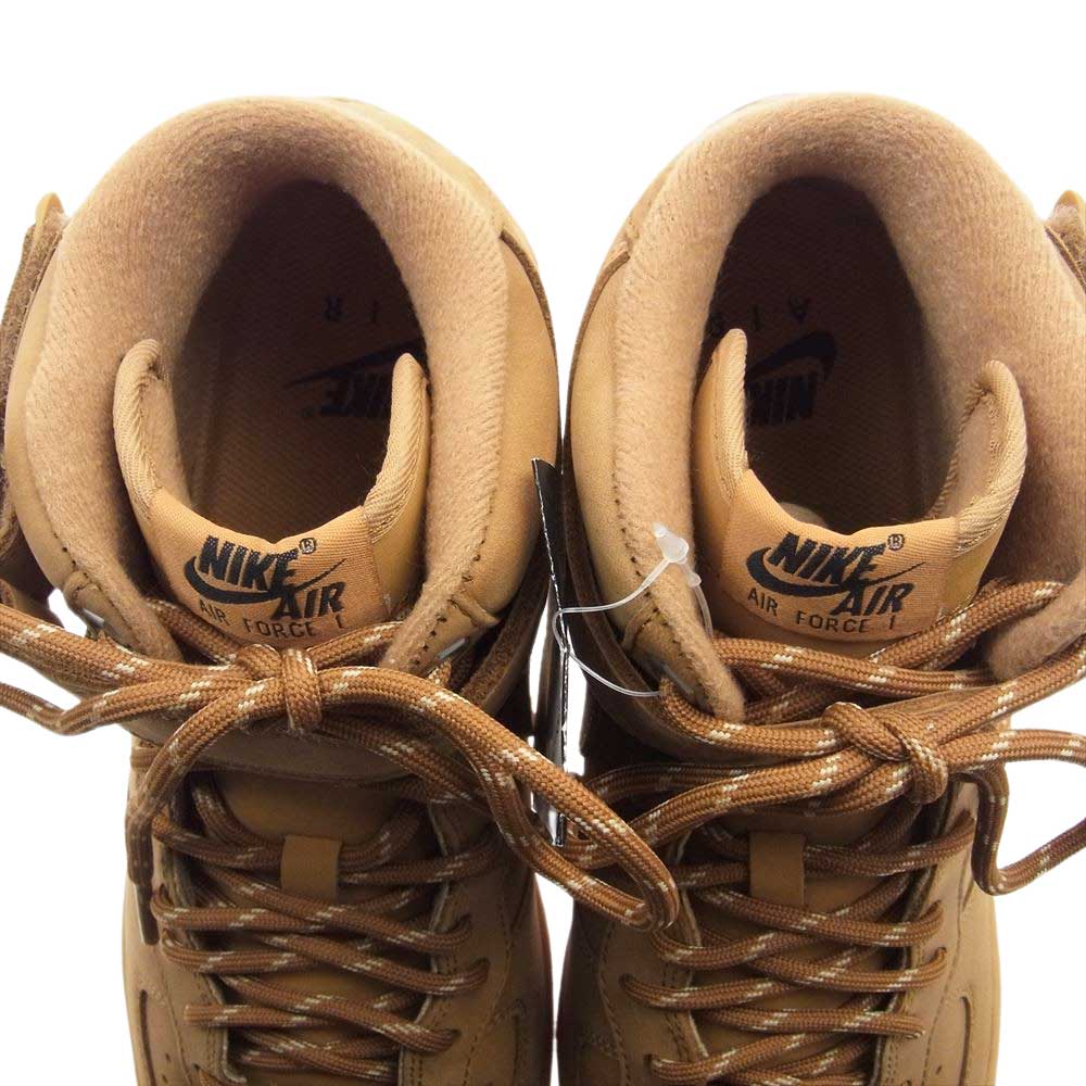 NIKE ナイキ DJ9158-200 AIR FORCE 1 MID 07 WB エア フォース 1 ミッド 07 WB フラックス スニーカー ライトブラウン系 28.5cm【新古品】【未使用】【中古】