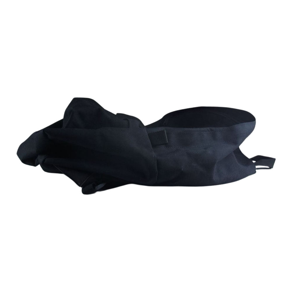 COMME des GARCONS HOMME PLUS コムデギャルソンオムプリュス 23SS PZ-K205 ナイロン バックパック リュック バッグ レザー切替 ブラック系【中古】