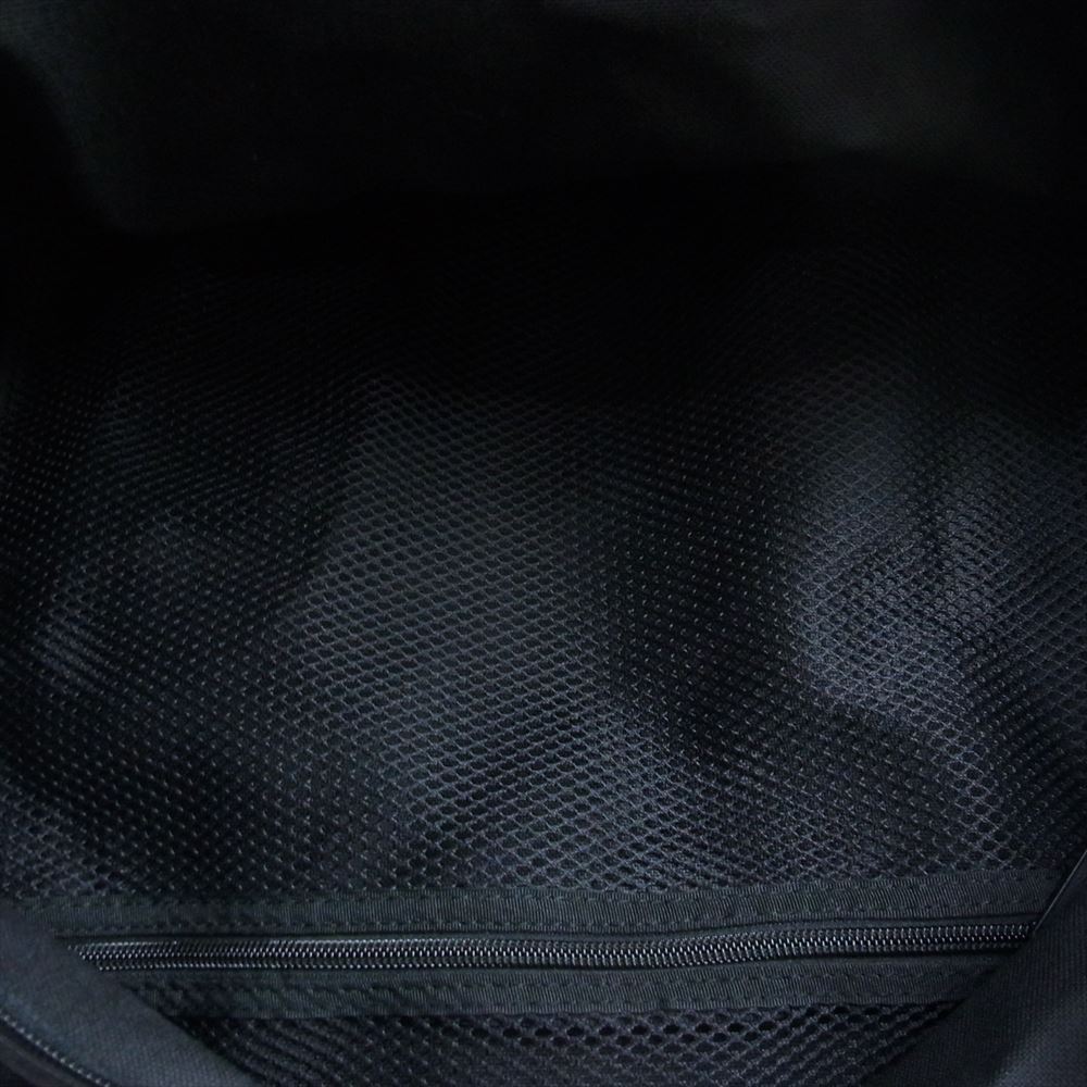 COMME des GARCONS HOMME PLUS コムデギャルソンオムプリュス 23SS PZ-K205 ナイロン バックパック リュック バッグ レザー切替 ブラック系【中古】