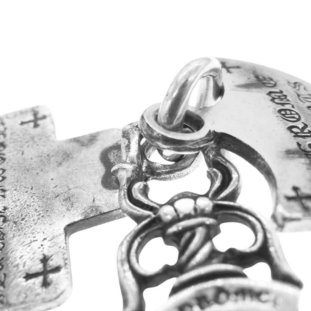 CHROME HEARTS クロムハーツ（原本無） 3 TRINKETS スリー トリンケッツ ペンダント トップ シルバー系【中古】