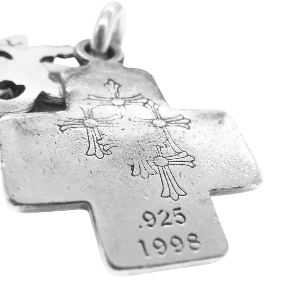 CHROME HEARTS クロムハーツ（原本無） 3 TRINKETS スリー トリンケッツ ペンダント トップ シルバー系【中古】