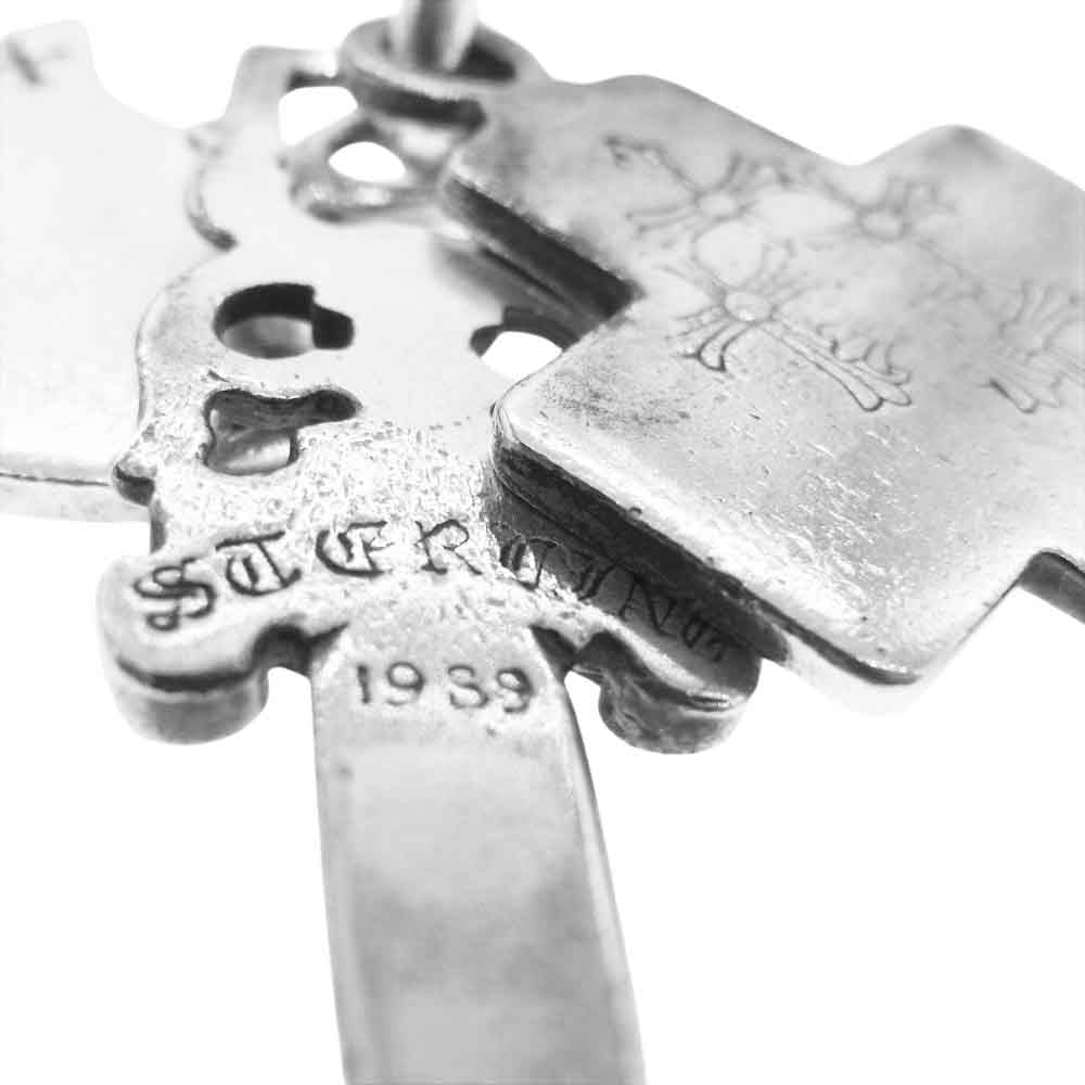 CHROME HEARTS クロムハーツ（原本無） 3 TRINKETS スリー トリンケッツ ペンダント トップ シルバー系【中古】