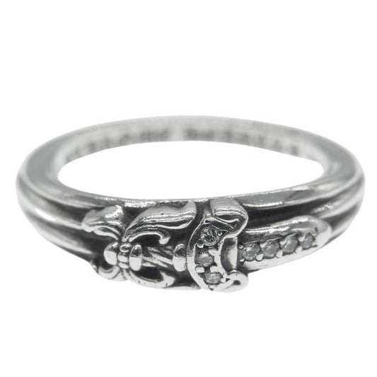 CHROME HEARTS クロムハーツ（原本無） BABY CLSC P/D ベイビークラシック ダガー リング パヴェダイヤ シルバー系 14号【中古】