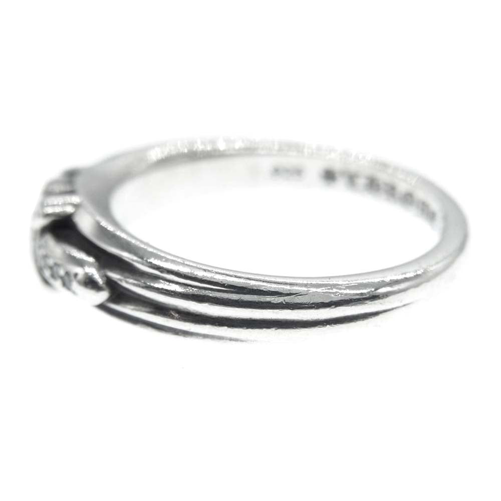 CHROME HEARTS クロムハーツ（原本無） BABY CLSC P/D ベイビークラシック ダガー リング パヴェダイヤ シルバー系 14号【中古】