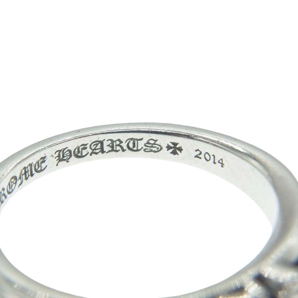 CHROME HEARTS クロムハーツ（原本無） BABY CLSC P/D ベイビークラシック ダガー リング パヴェダイヤ シルバー系 14号【中古】
