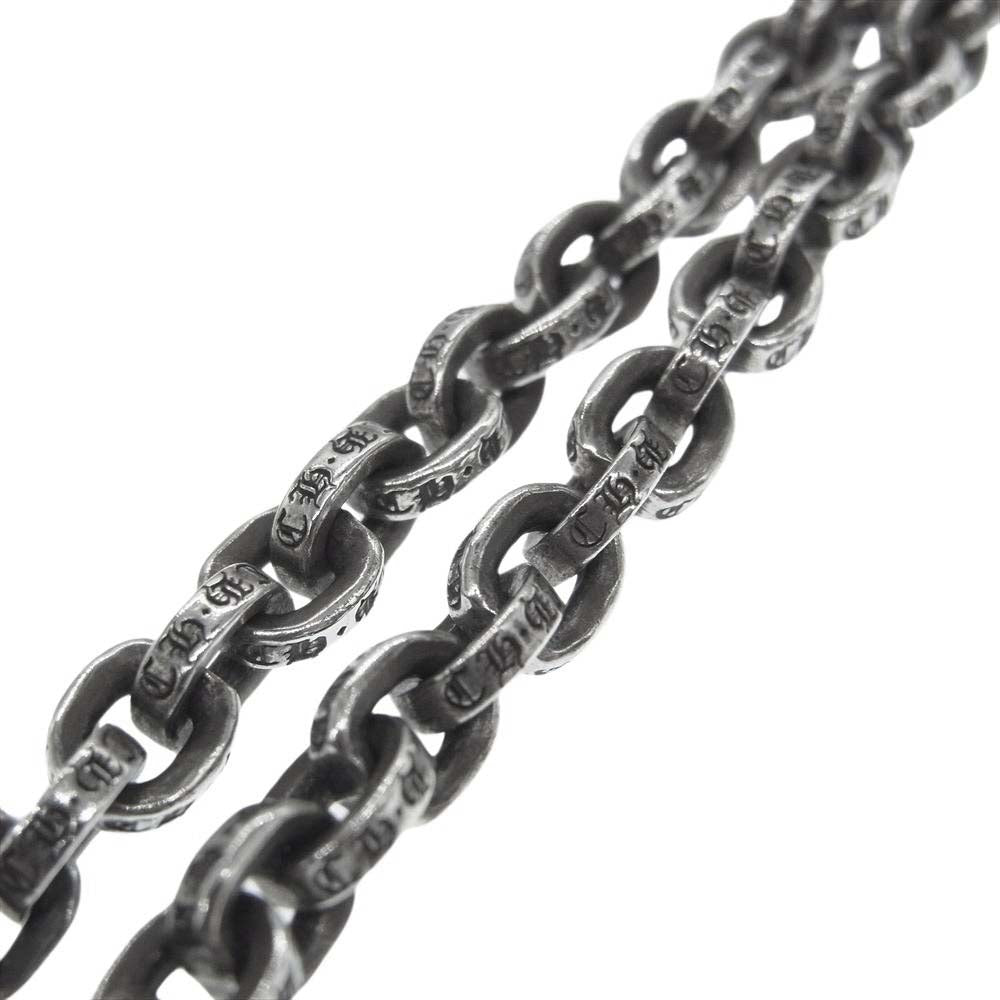 CHROME HEARTS クロムハーツ（原本無） PAPER CHAIN 18inch ペーパーチェーン 18インチ ネックレス シルバー系【中古】