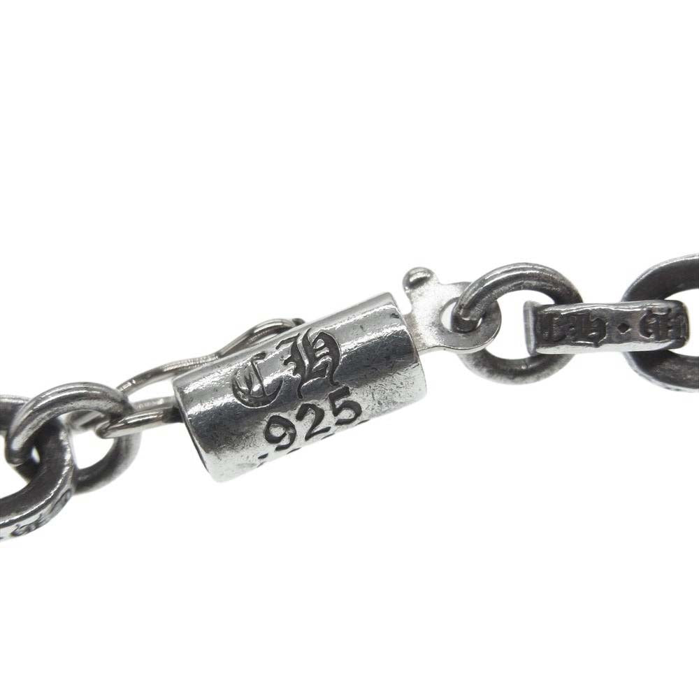 CHROME HEARTS クロムハーツ（原本無） PAPER CHAIN 18inch ペーパーチェーン 18インチ ネックレス シルバー系【中古】