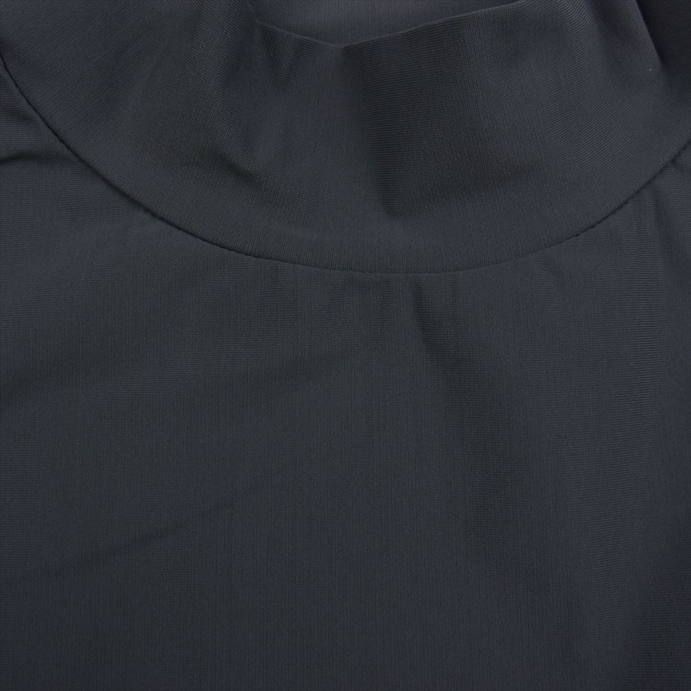 シュタイン OVERSIZED HIGH NECK LS オーバーサイズ ストレッチ モックネック テック 長袖 Tシャツ チャコール系 M【極上美品】【中古】