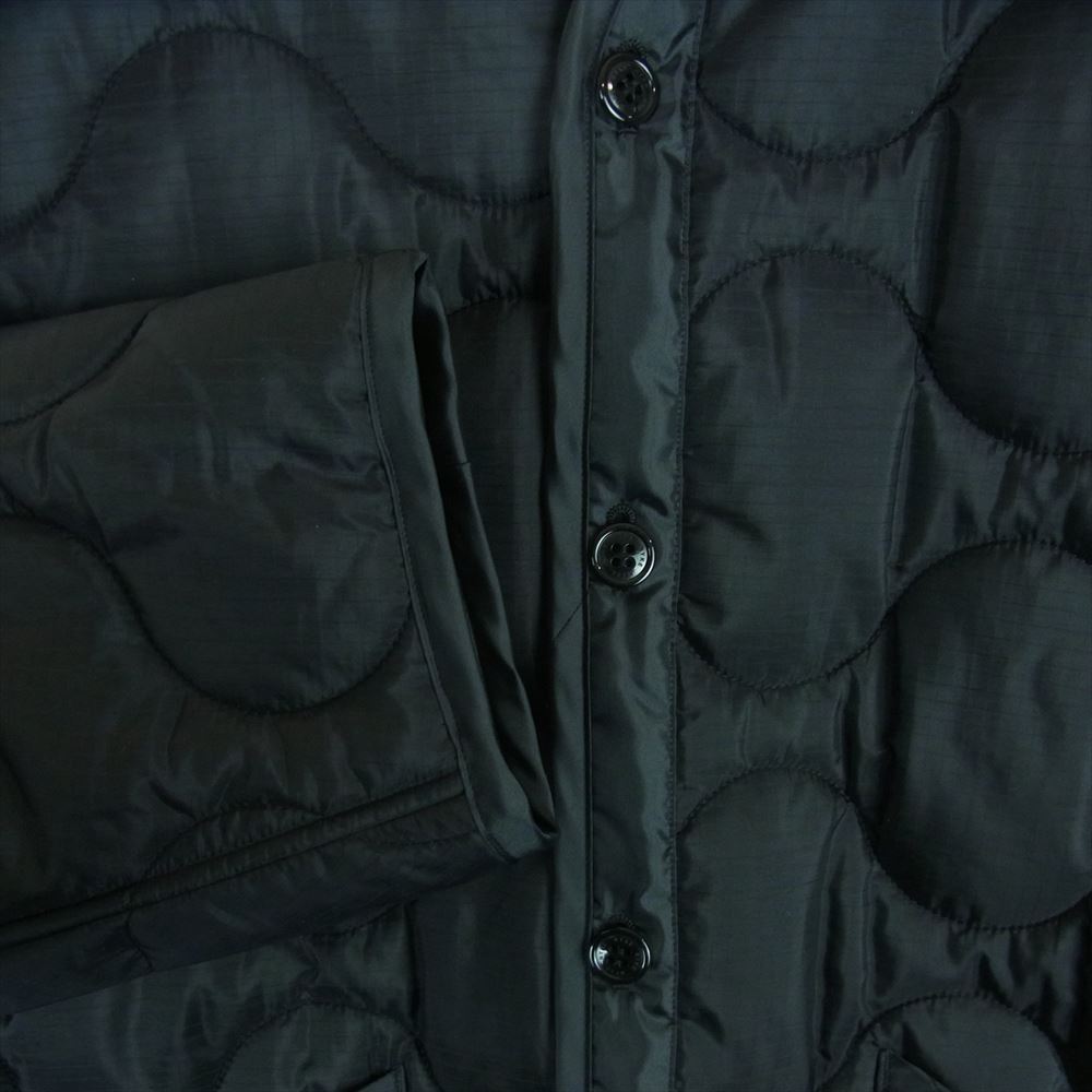 HYKE ハイク 23AW 17402 QUILTED LINER JACKET キルティング ライナー ミリタリー ジャケット ブラック系 XXL 5【極上美品】【中古】
