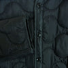 HYKE ハイク 23AW 17402 QUILTED LINER JACKET キルティング ライナー ミリタリー ジャケット ブラック系 XXL 5【極上美品】【中古】