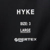 HYKE ハイク 23AW 27058 × Exclusive for Edition エディション別注 PARTEX GEN2 JACKET パーテックス 中綿 ジャケット ブラック系 L 表記サイズ：3【新古品】【未使用】【中古】