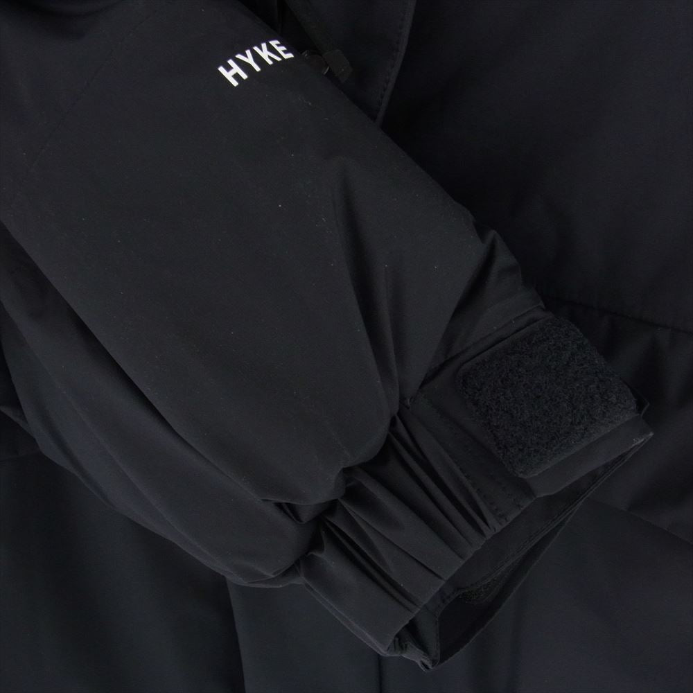 HYKE ハイク ジャケット 23AW 27058 × Exclusive for Edition エディション別注 PARTEX GEN2 JACKET パーテックス 中綿 ジャケット ブラック系 L 表記サイズ：3【新古品】【未使用】【中古】 HYKE ハイク 23AW 27058 × Exclusive for Edition エディション別注