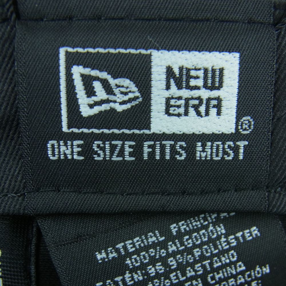 SAINT LAURENT サンローラン New Era ニューエラ 国内正規品 マルチカラー グラデーション ロゴ刺繍 6パネル キャップ ブラック系 ONE SIZE FITS MOST【極上美品】【中古】