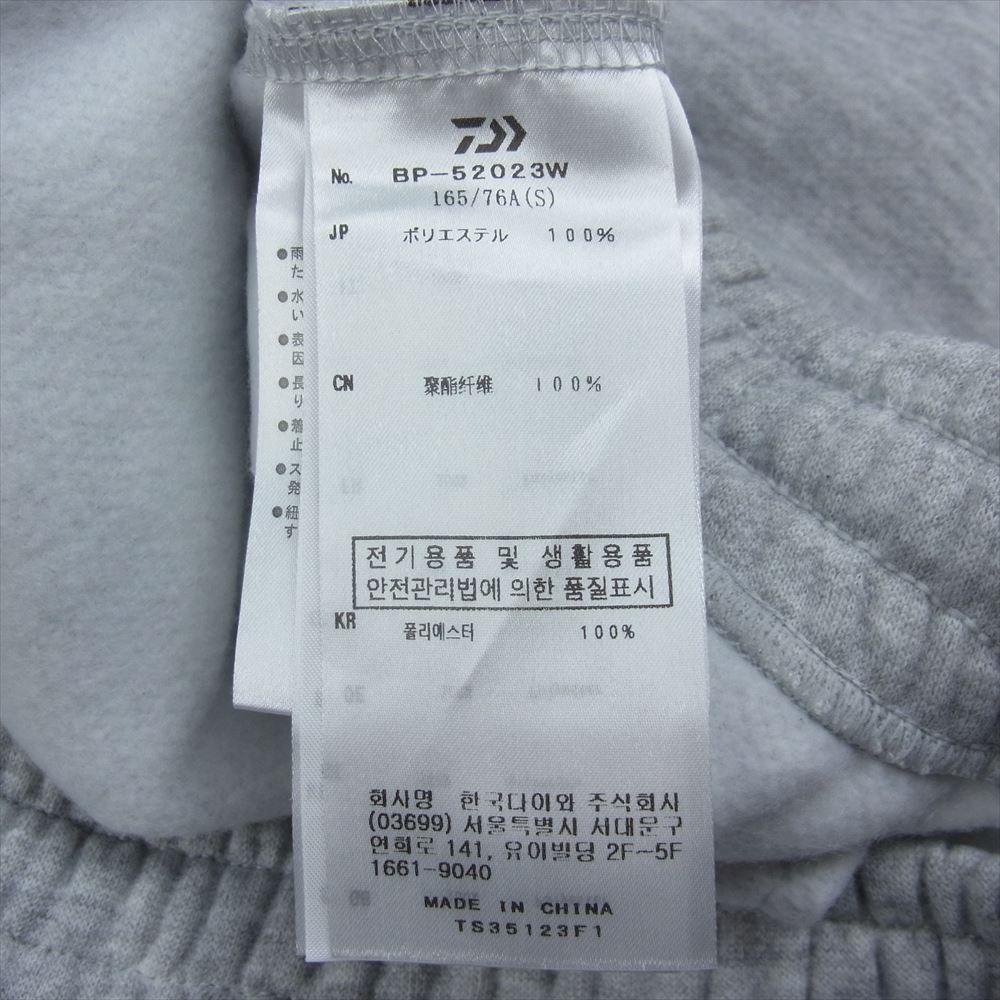 ダイワピア39  23AW BP-52023W TECH SWEAT PANTS テック ヘビーウェイト スウェット パンツ グレー系 S【中古】