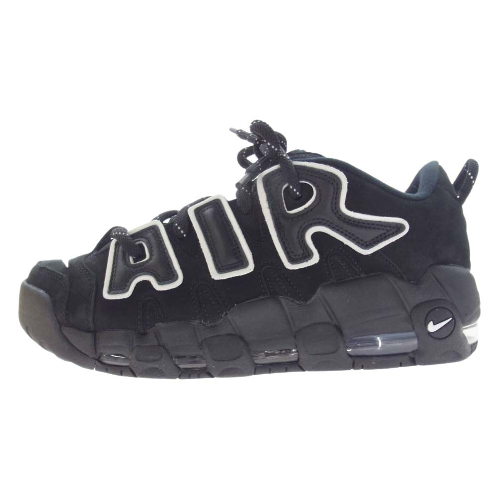 NIKE ナイキ FB1299-001 × AMBUSH アンブッシュ Air More Uptempo Low "Black and White エアモアアップテンポ ロー "ブラック アンド ホワイト スニーカー ブラック系 28cm【極上美品】【中古】