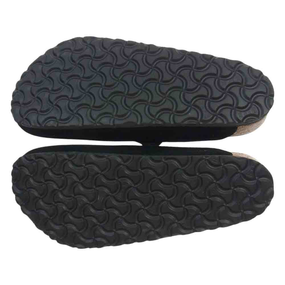 BIRKENSTOCK ビルケンシュトック 0660471 BOSTON BS ボストン スエード サンダル ブラック系 26.5cm【新古品】【未使用】【中古】