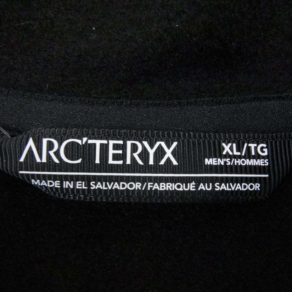 ARC'TERYX アークテリクス 国内正規品 Kyanite Jacket カイヤナイト ジャケット ジップ フリース ジャケット ブラック系 XL【極上美品】【中古】