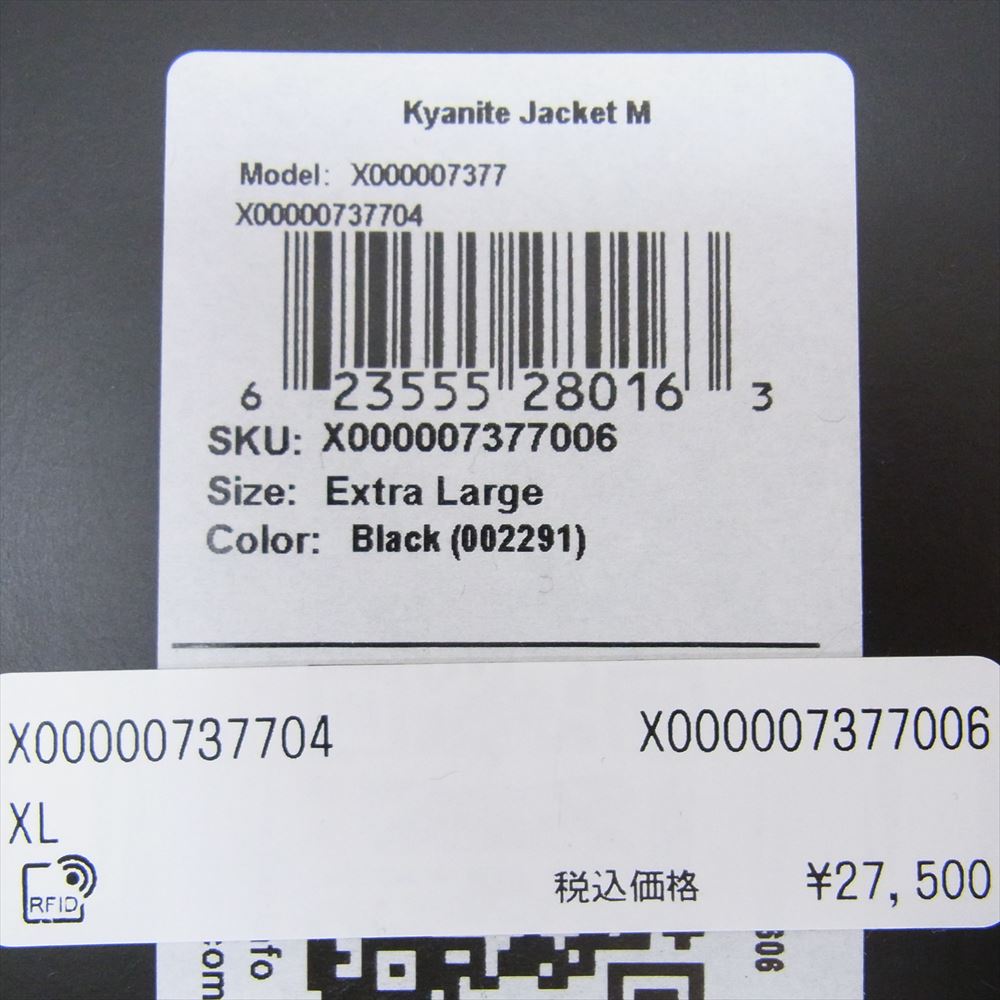 ARC'TERYX アークテリクス 国内正規品 Kyanite Jacket カイヤナイト ジャケット ジップ フリース ジャケット ブラック系 XL【極上美品】【中古】