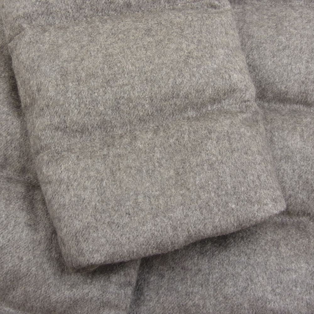 Herno ヘルノ PI0563D-38087-2600 13704-13076-1 イタリアPIACENZA社製シルク・カシミヤ生地 スタンドカラー ダウンジャケット ダウンコート ブラウン系 40【中古】