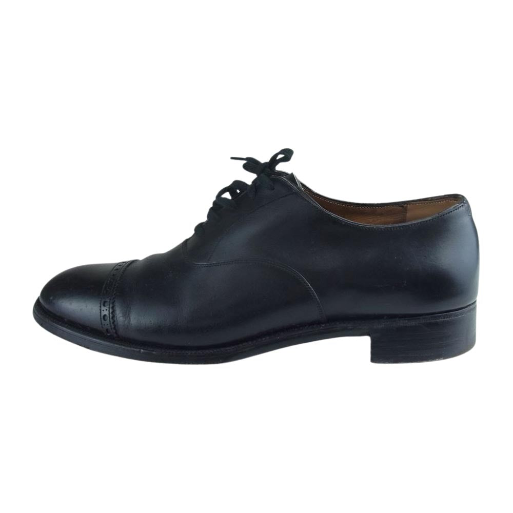 Brooks Brothers ブルックスブラザーズ 英国製 ストレートチップ シューズ 実寸25.5cm程度【中古】