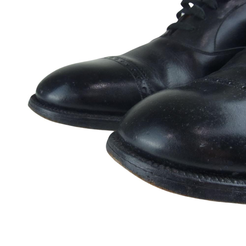 Brooks Brothers ブルックスブラザーズ 英国製 ストレートチップ シューズ 実寸25.5cm程度【中古】