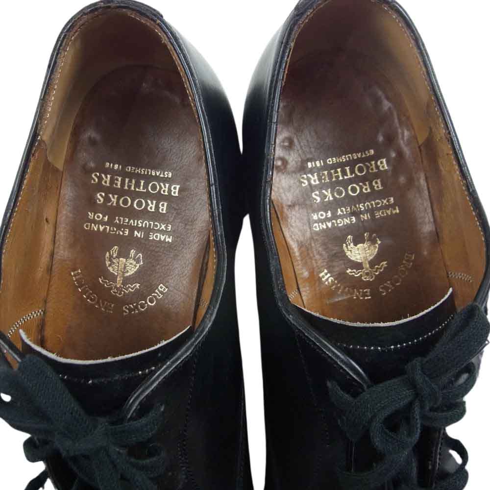 Brooks Brothers ブルックスブラザーズ 英国製 ストレートチップ シューズ 実寸25.5cm程度【中古】