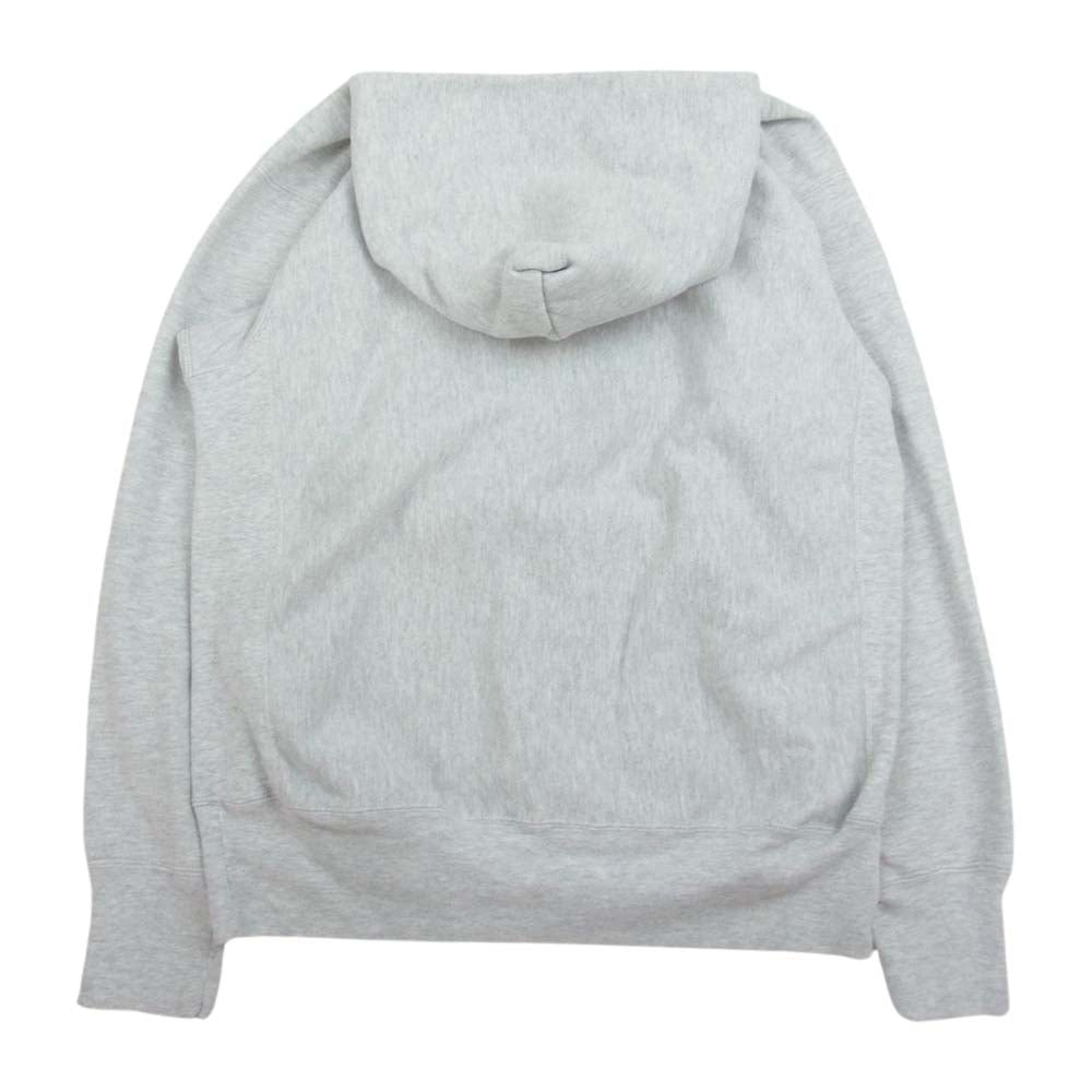 Champion チャンピオン ヴィンテージ 90s USA製 リバースウィーブ  プリント パーカー  グレー系 XL【中古】