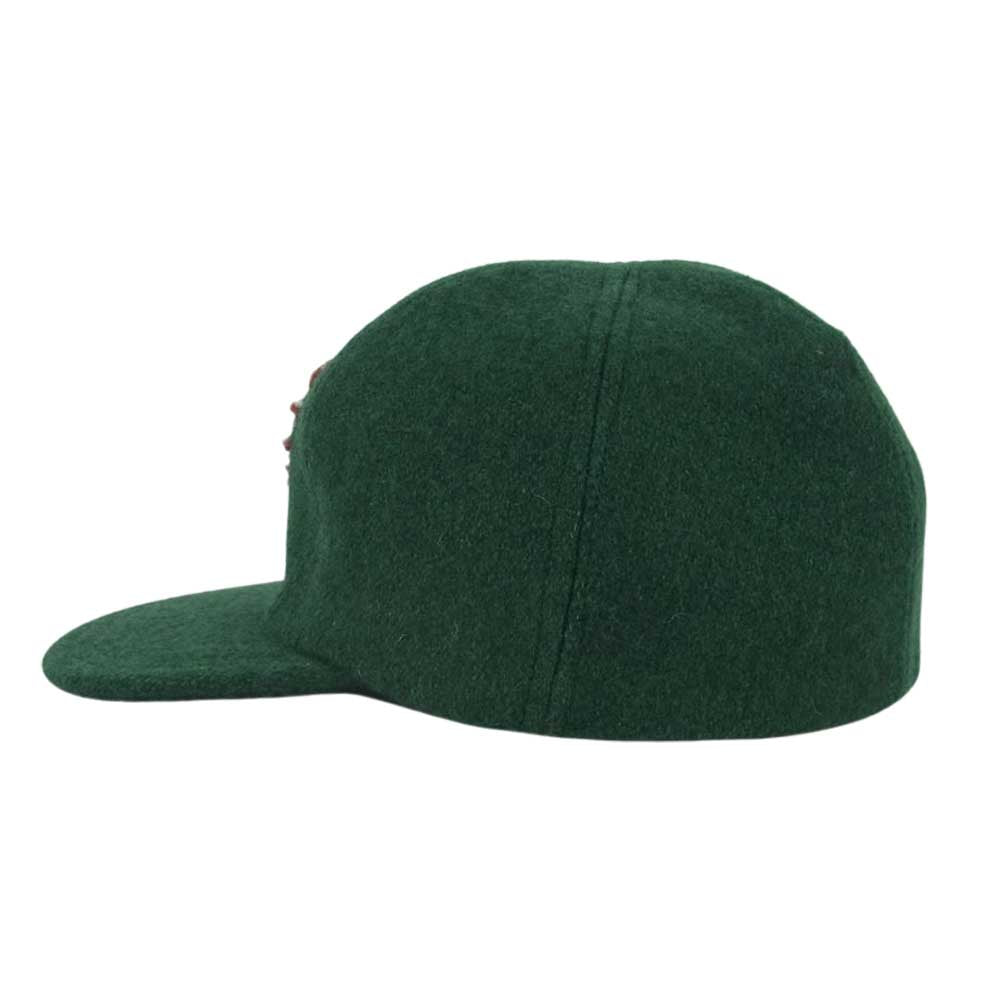 VISVIM ビズビム 17AW 0117203003027 HONUS CAP TWEED 6パネル ベースボール キャップ 帽子 日本製 グリーン系 SM【中古】