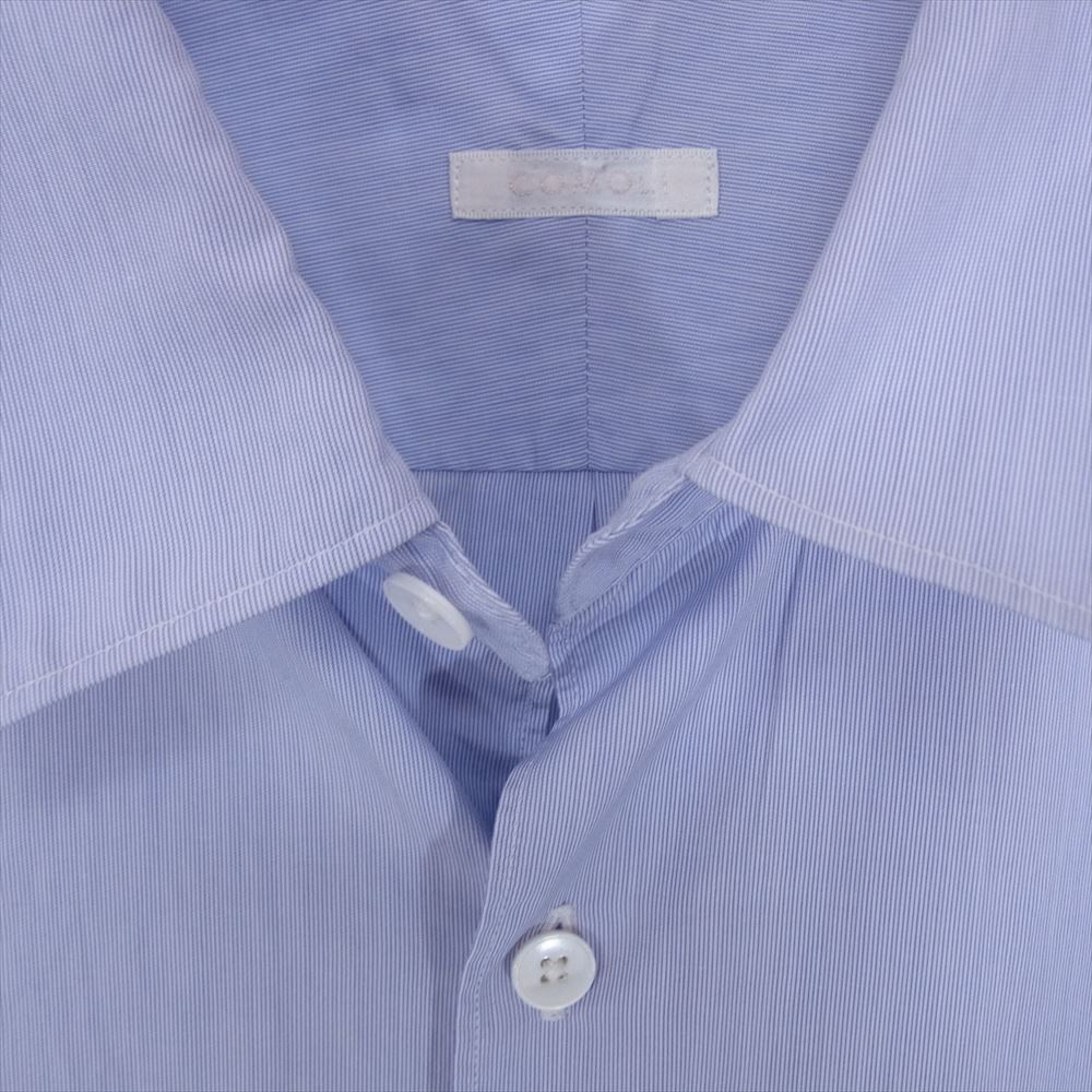 COMOLI コモリ 20AW S03-02003 コットンポプリンシャツ SAX サックス ライトブルー系 2【中古】