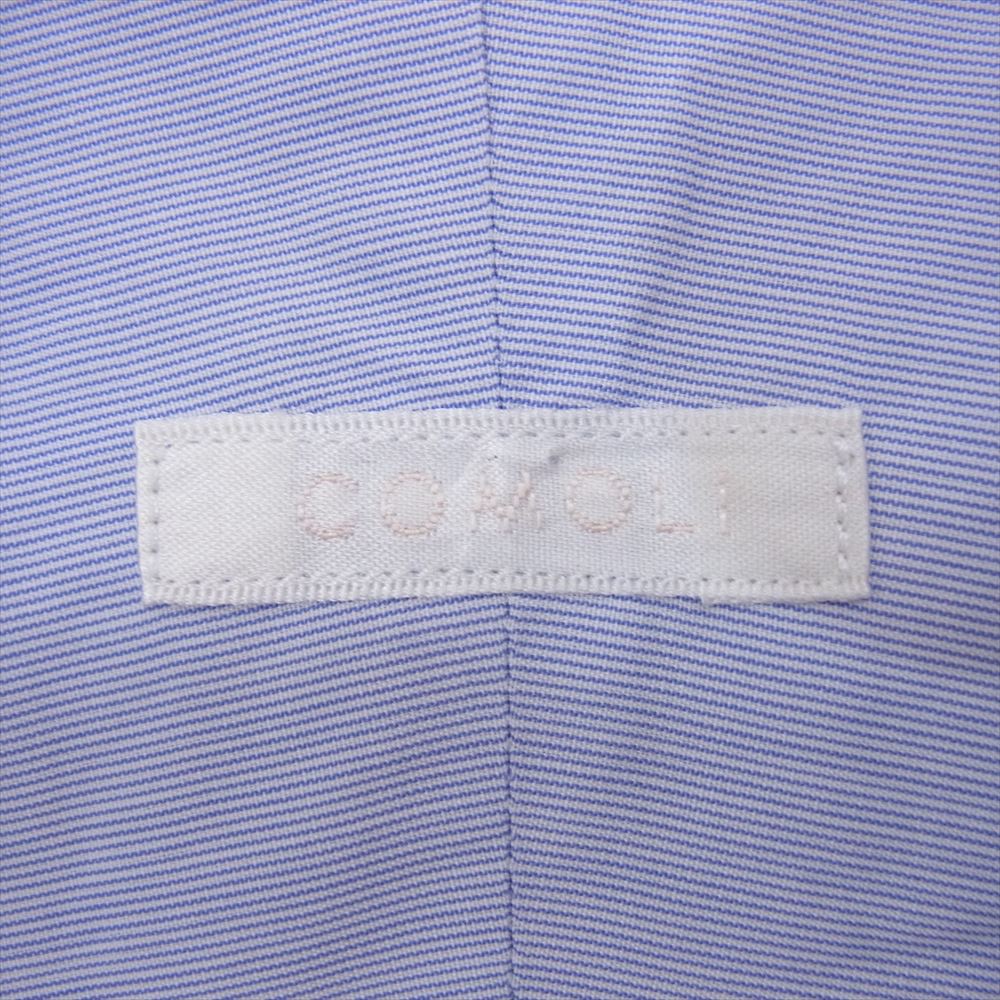 COMOLI コモリ 20AW S03-02003 コットンポプリンシャツ SAX サックス ライトブルー系 2【中古】