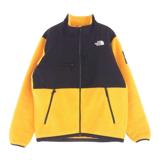 THE NORTH FACE ノースフェイス NA72051 DENALI JACKET デナリ ジャケット フリース ロゴ イエロー系 L【中古】
