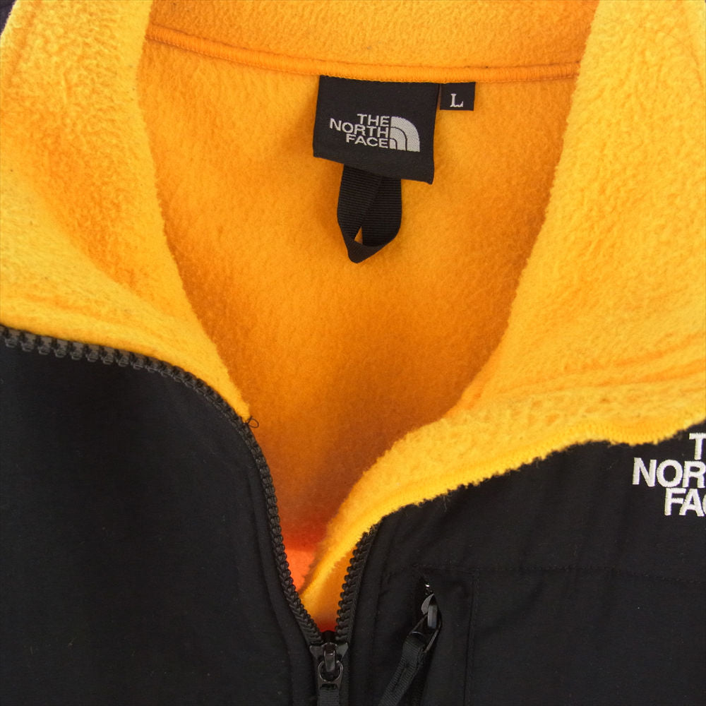 THE NORTH FACE ノースフェイス NA72051 DENALI JACKET デナリ ジャケット フリース ロゴ イエロー系 L【中古】