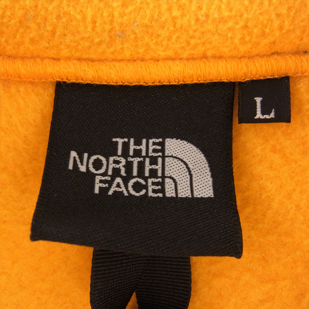 THE NORTH FACE ノースフェイス NA72051 DENALI JACKET デナリ ジャケット フリース ロゴ イエロー系 L【中古】