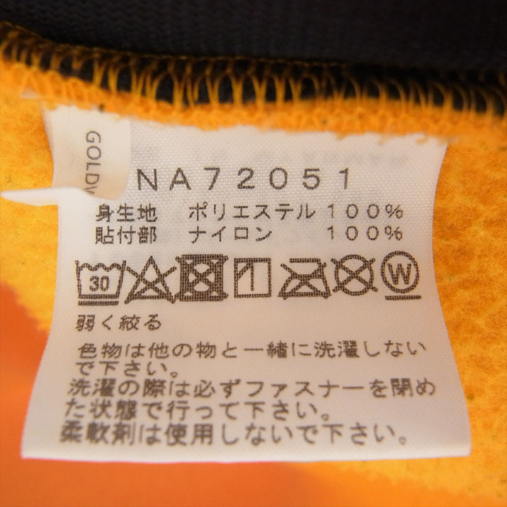 THE NORTH FACE ノースフェイス NA72051 DENALI JACKET デナリ ジャケット フリース ロゴ イエロー系 L【中古】