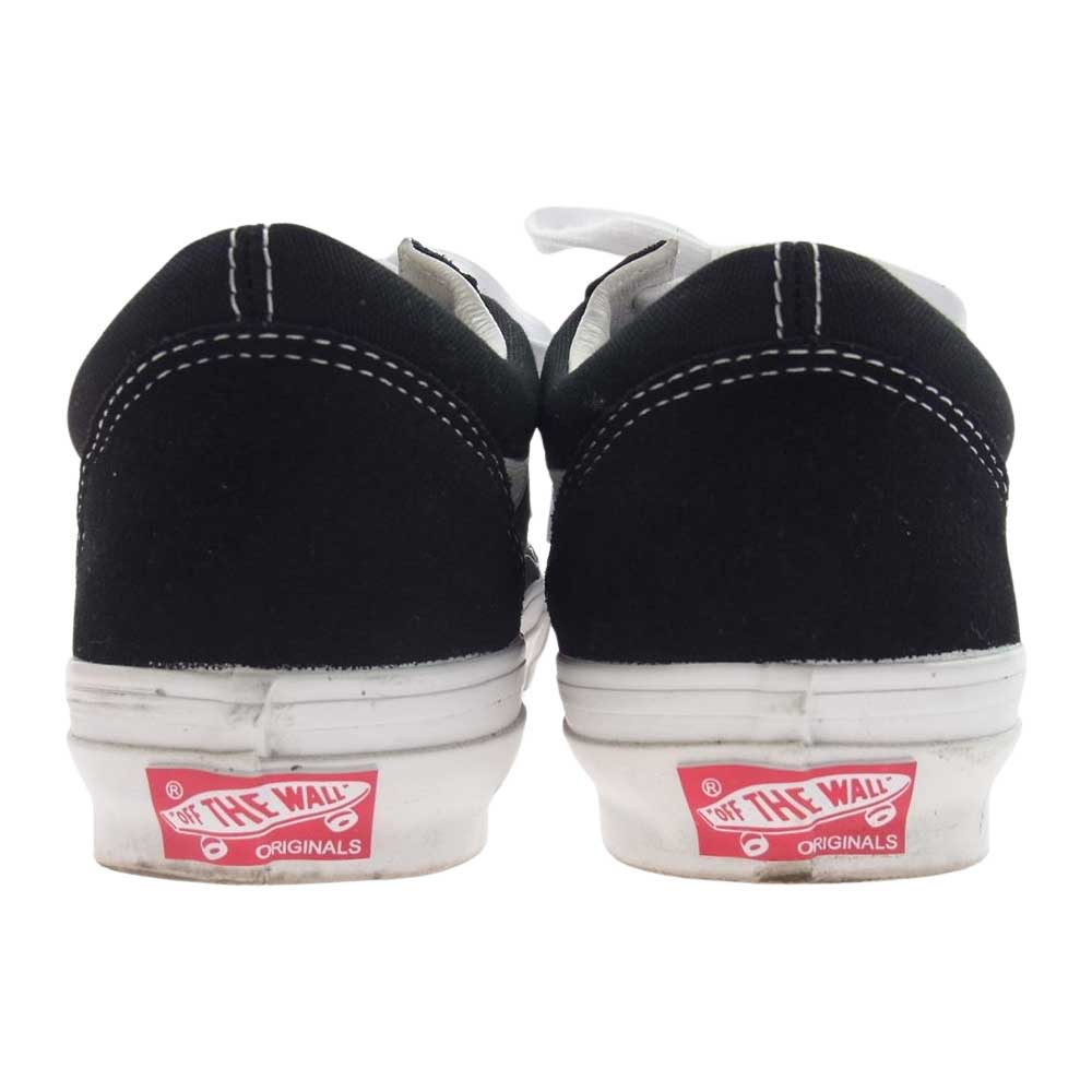 VANS バンズ VN0A4P3XOIU OG OLD SKOOL LX オージー オールドスクール ローカット スニーカー ブラック系 ホワイト系 27.5cm【中古】