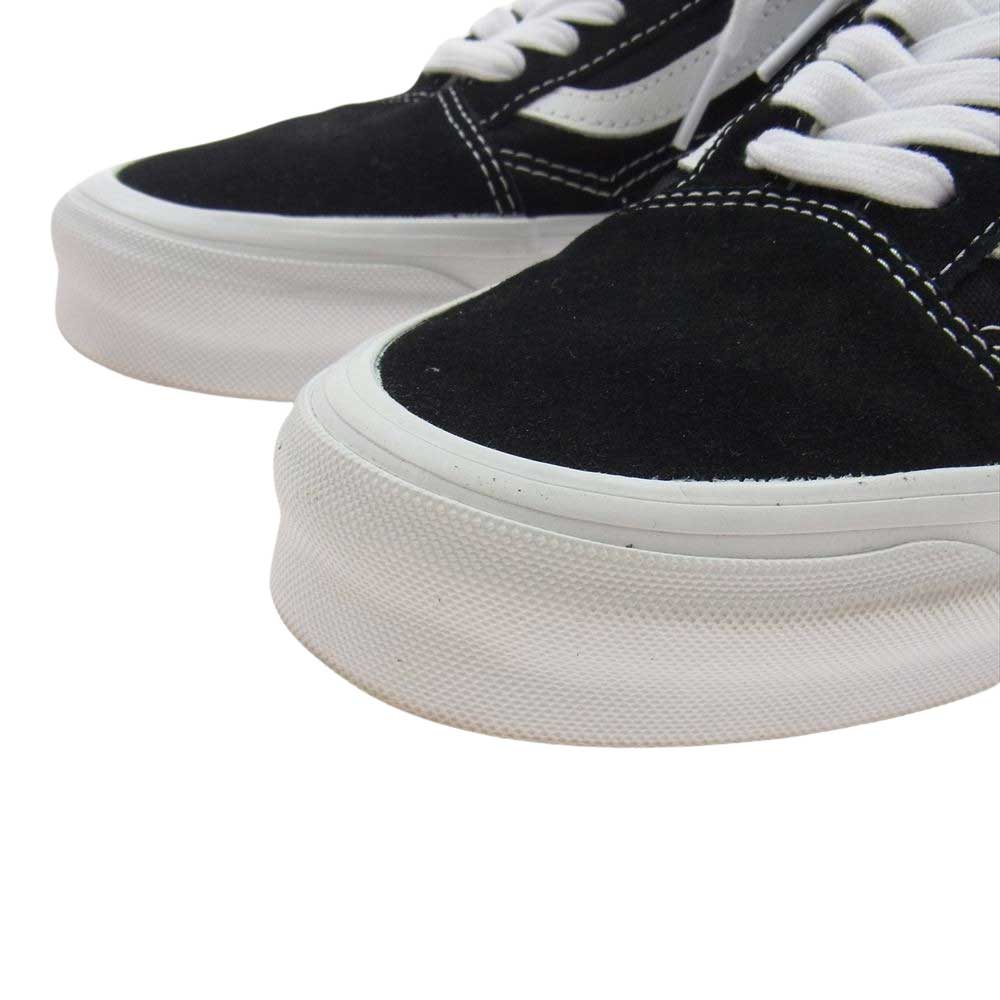 VANS バンズ VN0A4P3XOIU OG OLD SKOOL LX オージー オールドスクール ローカット スニーカー ブラック系 ホワイト系 27.5cm【中古】