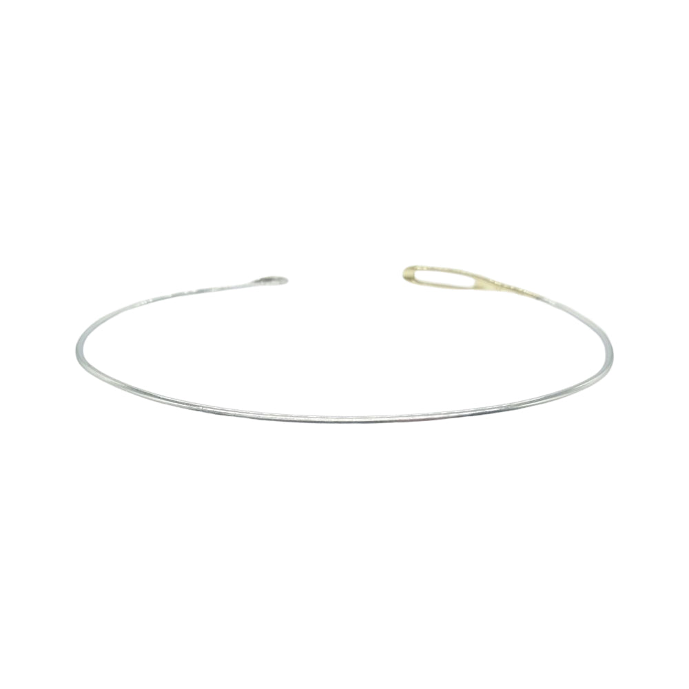 PORTER CLASSIC ポータークラシック NEEDLE BRACELET ニードル ブレスレット シルバー系 ゴールド系【中古】