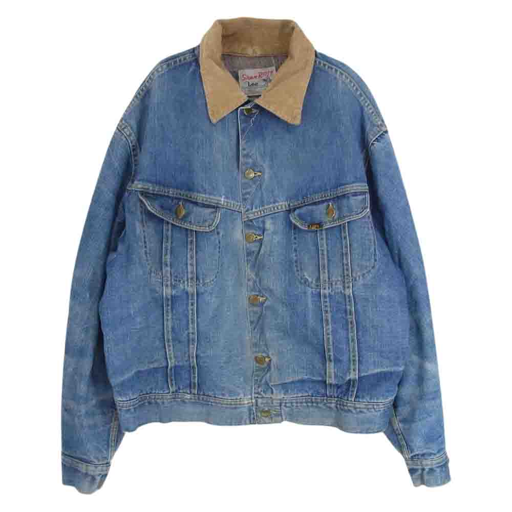 Lee リー ヴィンテージ 70s STORM RIDER ストームライダー デニム ジャケット インディゴブルー系 46【中古】