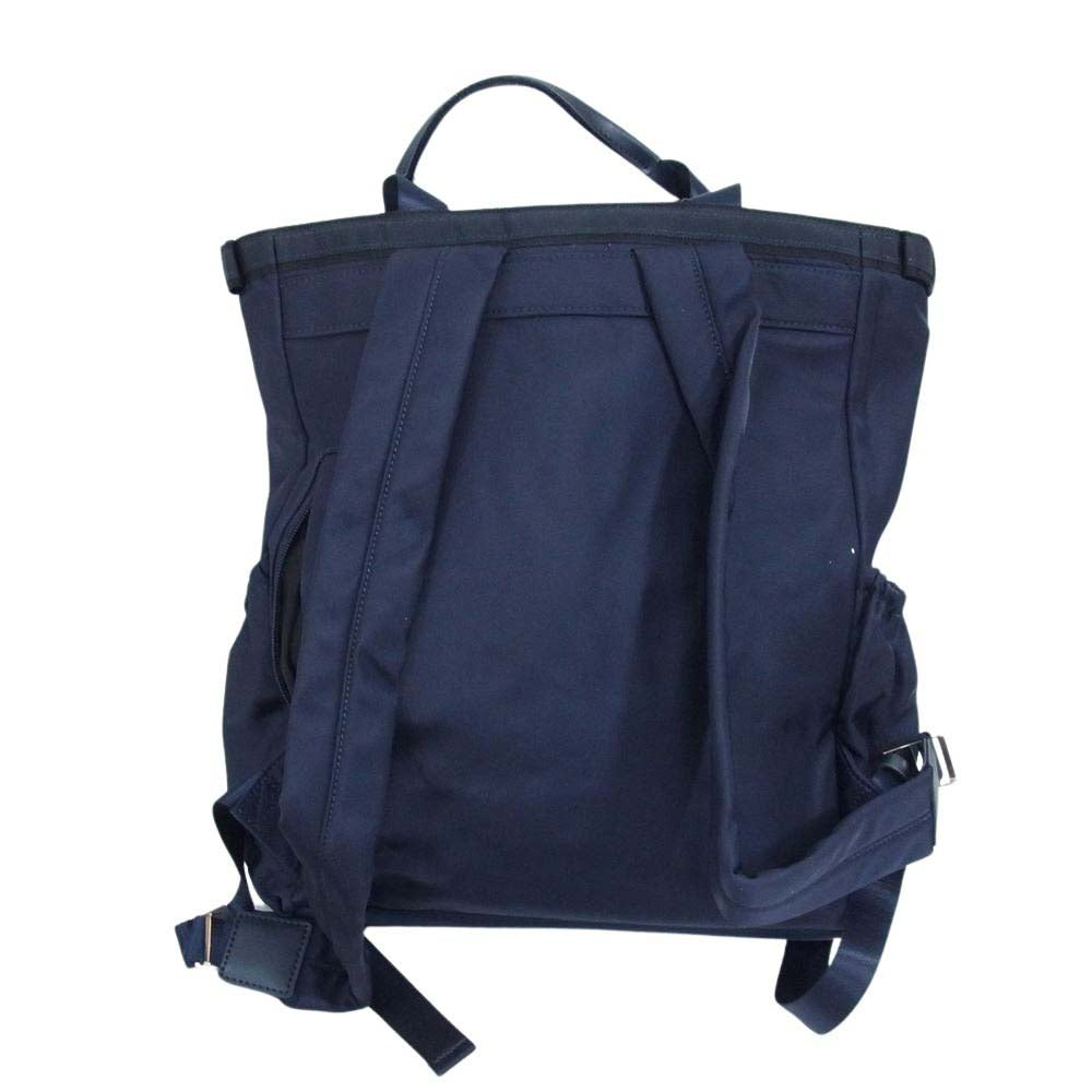 TOCCA トッカ ナイロン 2WAY ハンド バックパック リュック ネイビー系【中古】