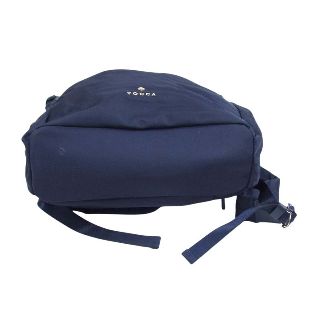 TOCCA トッカ ナイロン 2WAY ハンド バックパック リュック ネイビー系【中古】