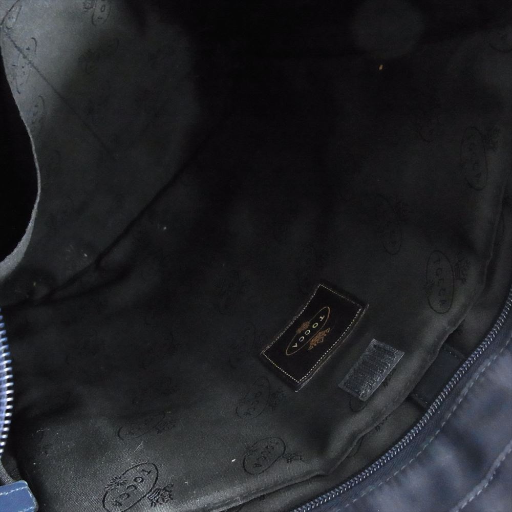 TOCCA トッカ ナイロン 2WAY ハンド バックパック リュック ネイビー系【中古】
