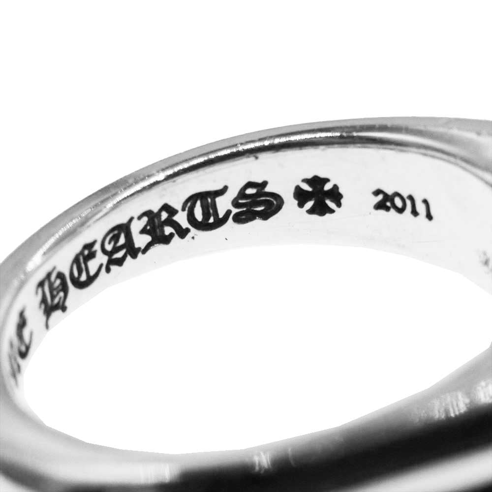CHROME HEARTS クロムハーツ（原本有） CUTOUT CH PLS SML スモール カットアウト CHプラス リング  シルバー系 17号【中古】