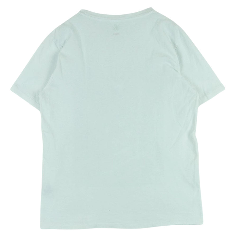 WACKO MARIA ワコマリア HIGHTIMES ハイタイムズ 半袖 Ｔシャツ コットン 日本製 ホワイト系 M【中古】