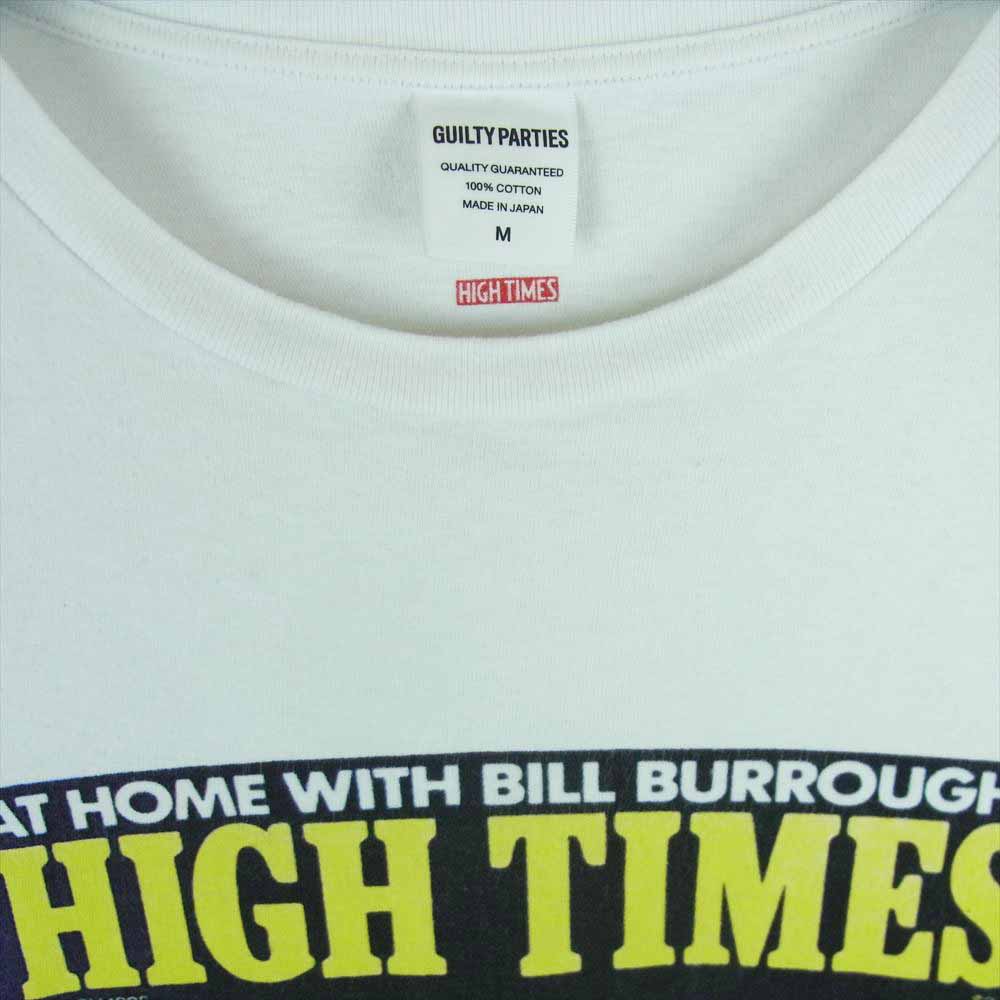 WACKO MARIA ワコマリア HIGHTIMES ハイタイムズ 半袖 Ｔシャツ コットン 日本製 ホワイト系 M【中古】