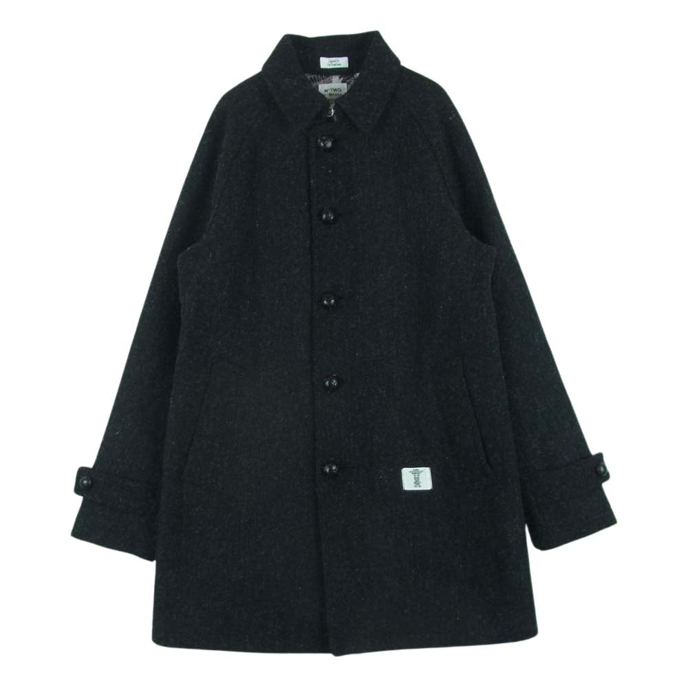 ベドウィン & THE HEARTBREAKERS ウール コート 日本製 ダークグレー系 黒に近いダークグレー系 2【中古】