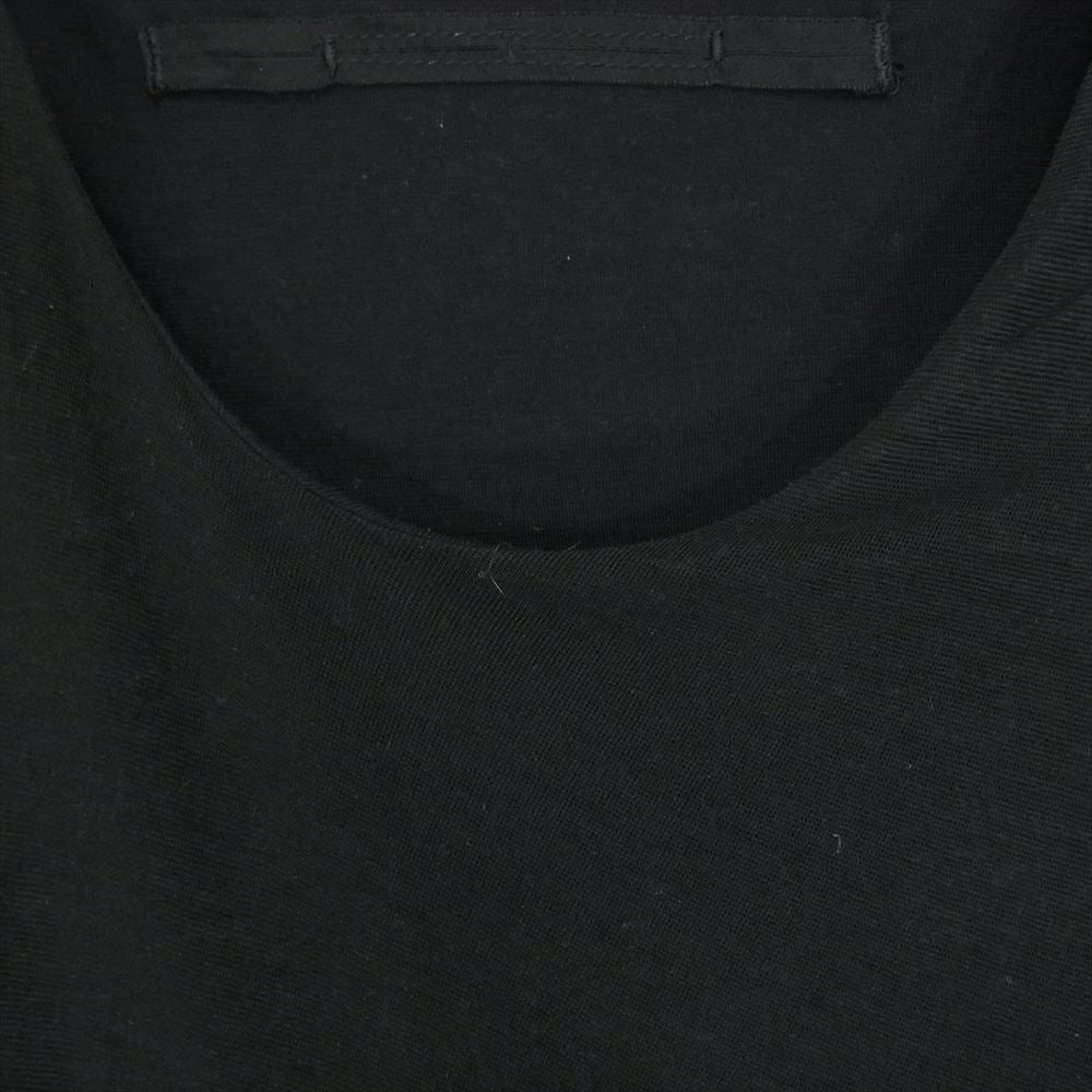 ユリウス 457CUM25 Ghost Layered T-Shirt ゴースト レイヤード Tシャツ カットソー ブラック系 1【中古】