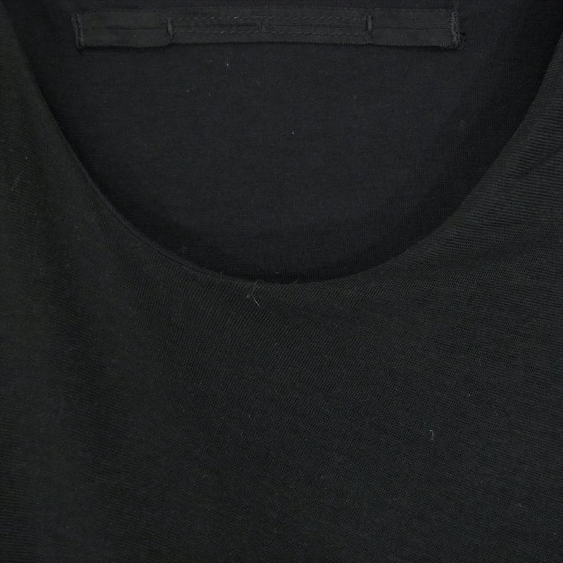 ユリウス 457CUM25 Ghost Layered T-Shirt ゴースト レイヤード Tシャツ カットソー ブラック系 1【中古】